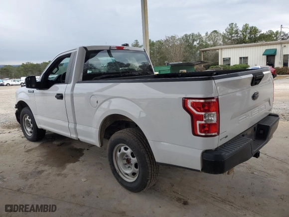 2019 Ford F-150 XL with VIN 1FTMF1C5XKKD50398, listed as a Copart auction lot 43720955 with 0 mi miles and Salvage Title. Bid and sale history available at carsss.com. Image 2.