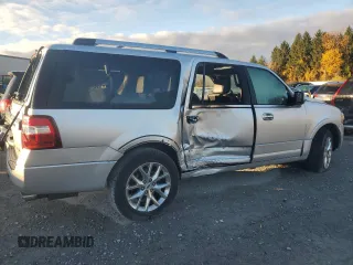 2017 Ford Expedition EL Limited with VIN 1FMJK2AT5HEA43276, listed as a Copart auction lot 76600014 with Not Provided miles and Salvage Title. Bid and sale history available at carsss.com. Image 3.