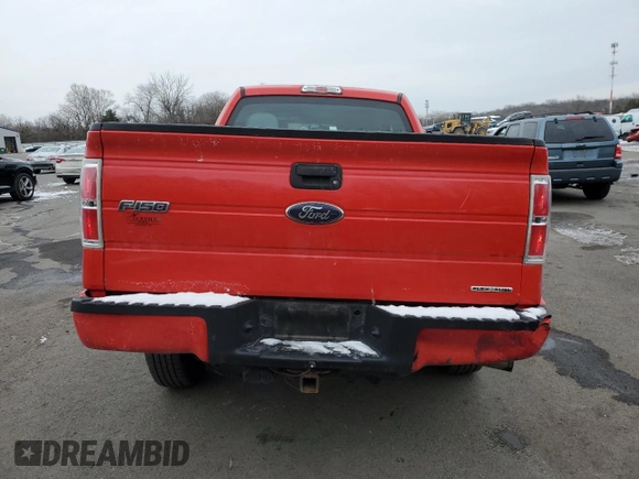 2014 Ford F-150 XL with VIN 1FTFX1EF8EFC59266, listed as a Copart auction lot 89158845 with 176,448 mi miles and Salvage Title. Bid and sale history available at carsss.com. Image 6.
