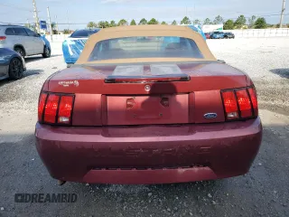 2004 Ford Mustang Deluxe with VIN 1FAFP44484F109180, listed as a Copart auction lot 53024575 with 117,917 mi miles and Salvage Title. Bid and sale history available at carsss.com. Image 6.