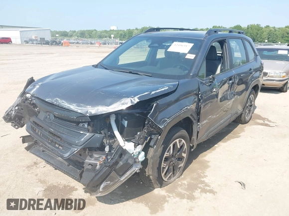2025 Subaru Forester with VIN JF2SLDAC6SH413255, listed as a IAAI auction lot 42456317 with 1,751 mi miles and . Bid and sale history available at DreamBid. Image 2.