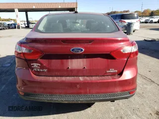 2014 Ford Focus SE with VIN 1FADP3F20EL340123, listed as a Copart auction lot 77626984 with 69,487 mi miles and Salvage Title. Bid and sale history available at DreamBid. Image 6.