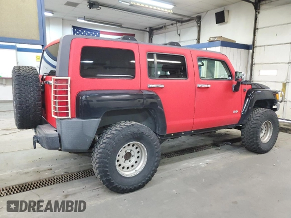 2006 Hummer H3 with VIN 5GTDN136868261212, listed as a Copart auction lot 82885214 with 166,758 mi miles and Clean Title. Bid and sale history available at DreamBid. Image 3.
