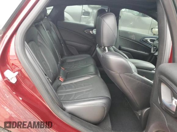 2015 Chrysler 200 S with VIN 1C3CCCDG9FN656436, listed as a Copart auction lot 52453635 with 61,976 mi miles and Salvage Title. Bid and sale history available at carsss.com. Image 10.