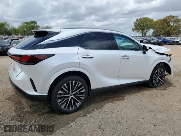 2024 Lexus RX with VIN 2T2BAMBA9RC051983, listed as a Copart auction lot 51764505 with 4,093 mi miles and Salvage Title. Bid and sale history available at carsss.com. Image 3.