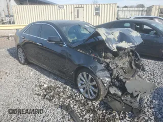 2014 Cadillac ATS Premium with VIN 1G6AE5S33E0132898, listed as a Copart auction lot 50947325 with 165,640 mi miles and Salvage Title. Bid and sale history available at carsss.com. Image 4.