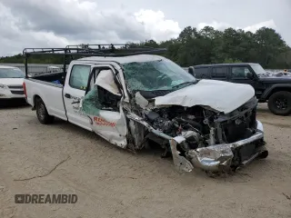 2020 Ford F-250 XL with VIN 1FT7W2A65LEE81978, listed as a Copart auction lot 70580054 with 107,563 mi miles and Salvage title. Bid and sale history available at DreamBid. Image 4.