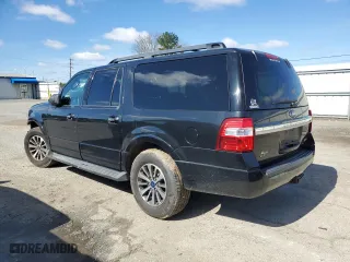 2015 Ford Expedition EL XLT with VIN 1FMJK1HT2FEF23837, listed as a Copart auction lot 45895415 with 156,641 mi miles and Salvage Title. Bid and sale history available at carsss.com. Image 2.