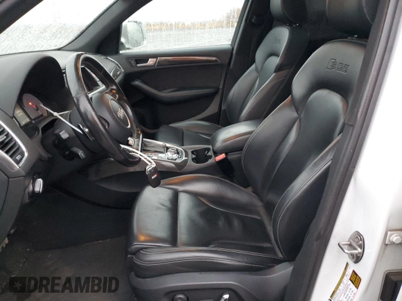 2016 Audi SQ5 Premium Plus with VIN WA1CCAFP1GA041122, listed as a Copart auction lot 82203424 with 153,404 mi miles and Salvage Title. Bid and sale history available at carsss.com. Image 7.
