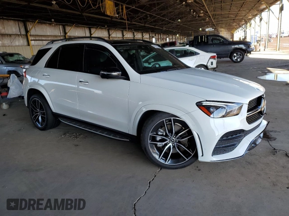 2021 Mercedes-Benz GLE 580 with VIN 4JGFB8GB3MA443409, listed as a Copart auction lot 40007224 with 26,726 mi miles and . Bid and sale history available at DreamBid. Image 4.