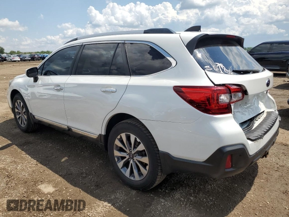 2018 Subaru Outback Touring with VIN 4S4BSETC9J3268787, listed as a Copart auction lot 61550025 with 72,537 mi miles and Salvage title. Bid and sale history available at DreamBid. Image 2.