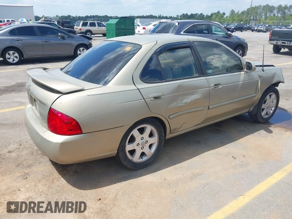 2002 Nissan Sentra GXE z VIN 3N1CB51D42L652280, wystawiony jako IAAI lot #41983766 z przebiegiem 184 787 mil mil oraz . Historia ofert i sprzedaży dostępna na DreamBid. Obrazek 4.