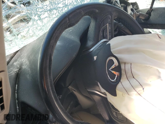 2018 Infiniti Q50 Luxe with VIN JN1EV7AP3JM351994, listed as a Copart auction lot 57911475 with Not provided miles and Salvage title. Bid and sale history available at DreamBid. Image 9.