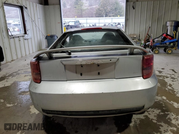 2000 Toyota Celica GT with VIN JTDDR32T6Y0060408, listed as a Copart auction lot 84506594 with 195,924 mi miles and Salvage Title. Bid and sale history available at carsss.com. Image 6.