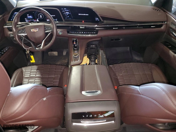 2022 Cadillac Escalade Sport Platinum with VIN 1GYS4GKL1NR293692, listed as a Copart auction lot 55805754 with 16,486 mi miles and Salvage Title. Bid and sale history available at carsss.com. Image 8.