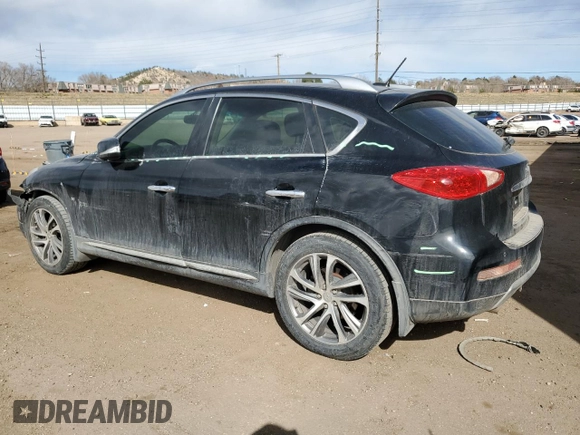 2017 Infiniti QX50 z VIN JN1BJ0RR5HM408198, wystawiony jako Copart lot #49352705 z przebiegiem 115 377 mil mil oraz Szkoda całkowita • Salvage title. Historia ofert i sprzedaży dostępna na DreamBid. Obrazek 2.