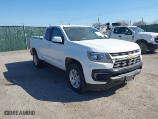 2022 Chevrolet Colorado 2WD LT with VIN 1GCHSCEA4N1122023, listed as a IAAI auction lot 41759271 with 36,854 mi miles. Bid and sale history available at carsss.com. Image 1.