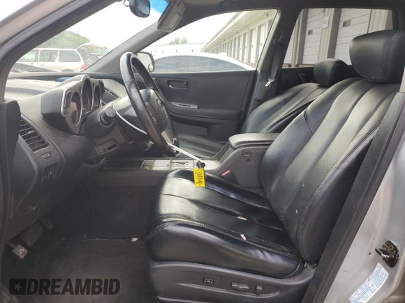 2003 Nissan Murano SL with VIN JN8AZ08W03W219842, listed as a Copart auction lot 55554015 with 137,209 mi miles and Clean Title. Bid and sale history available at DreamBid. Image 7.