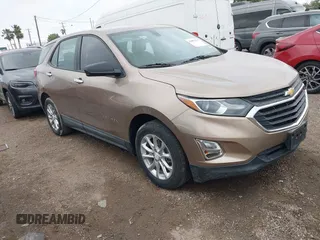 2018 Chevrolet Equinox LS with VIN 2GNAXHEV8J6220991, listed as a IAAI auction lot 42097679 with Not Provided miles and . Bid and sale history available at DreamBid. Image 1.
