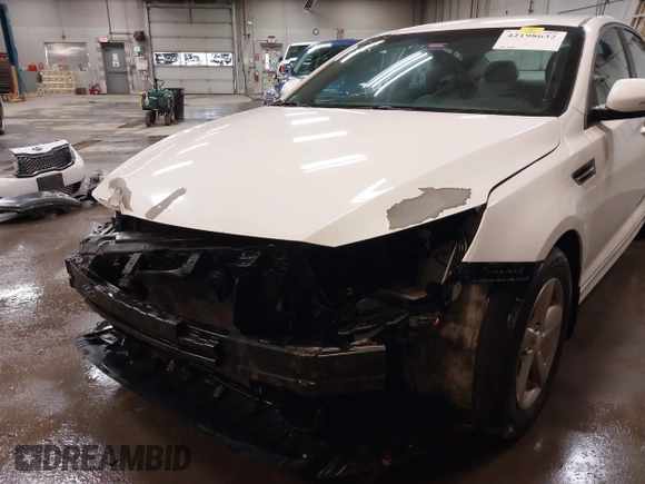2015 Kia Optima LX with VIN 5XXGM4A7XFG375049, listed as a IAAI auction lot 42198632 with 191,361 mi miles and . Bid and sale history available at DreamBid. Image 6.