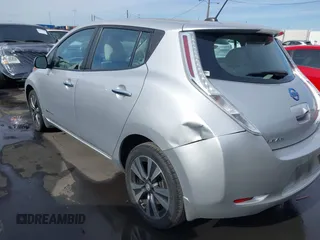 2015 Nissan LEAF SV with VIN 1N4AZ0CP1FC329225, listed as a IAAI auction lot 41403177 with 84,849 mi miles. Bid and sale history available at carsss.com. Image 6.