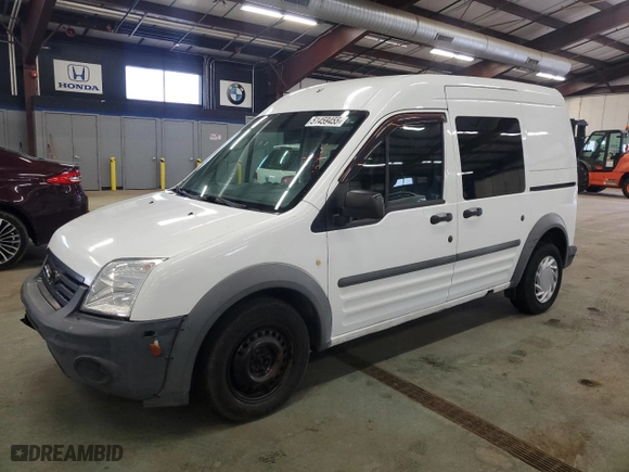 2012 Ford Transit Connect XL with VIN NM0LS6AN2CT110908, listed as a Copart auction lot 51459455 with 253,388 mi miles and Clean Title. Bid and sale history available at carsss.com. Image 1.