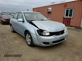 2008 Kia Spectra SX with VIN KNAFE121385553406, listed as a Copart auction lot 82035564 with 115,435 mi miles and Salvage Title. Bid and sale history available at carsss.com. Image 11.