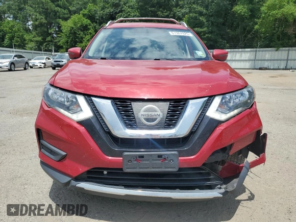 2017 Nissan Rogue S with VIN JN8AT2MV6HW268528, listed as a Copart auction lot 61967925 with 209,376 mi miles and Clean title. Bid and sale history available at DreamBid. Image 5.