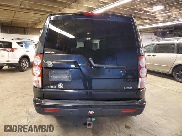 2012 Land Rover LR4 Lux with VIN SALAK2D43CA599717, listed as a Copart auction lot 45047275 with 69,341 mi miles and Salvage title. Bid and sale history available at DreamBid. Image 6.