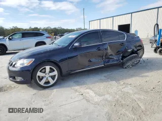 2007 Lexus GS 350 with VIN JTHBE96S670016283, listed as a Copart auction lot 87805665 with 59,714 mi miles and Salvage Title. Bid and sale history available at carsss.com. Image 1.