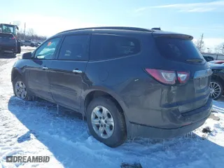 2016 Chevrolet Traverse LS with VIN 1GNKRFKD9GJ341751, listed as a IAAI auction lot 41614772 with 1 mi miles. Bid and sale history available at carsss.com. Image 3.