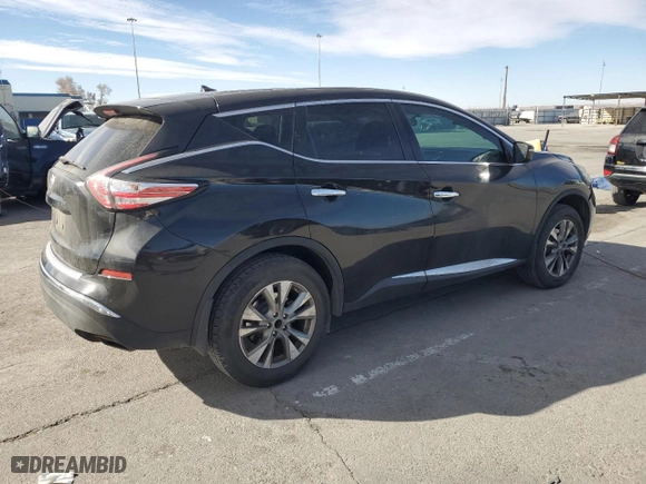 2015 Nissan Murano S with VIN 5N1AZ2MG1FN255566, listed as a Copart auction lot 46736765 with 134,417 mi miles and Salvage Title. Bid and sale history available at carsss.com. Image 3.