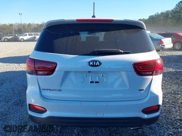 2020 Kia Sorento LX with VIN 5XYPG4A34LG623985, listed as a IAAI auction lot 41672235 with 54,614 mi miles. Bid and sale history available at carsss.com. Image 17.