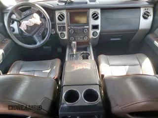 2015 Ford Expedition Max XLT with VIN 1FMJK1JT2FEF16655, listed as a Copart auction lot 52259425 with 157,242 mi miles and Salvage title. Bid and sale history available at DreamBid. Image 8.