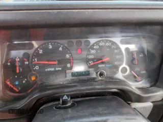 2002 Jeep Wrangler X with VIN 1J4FA39S42P747330, listed as a Copart auction lot 45536485 with 157,289 mi miles and Salvage Title. Bid and sale history available at carsss.com. Image 9.