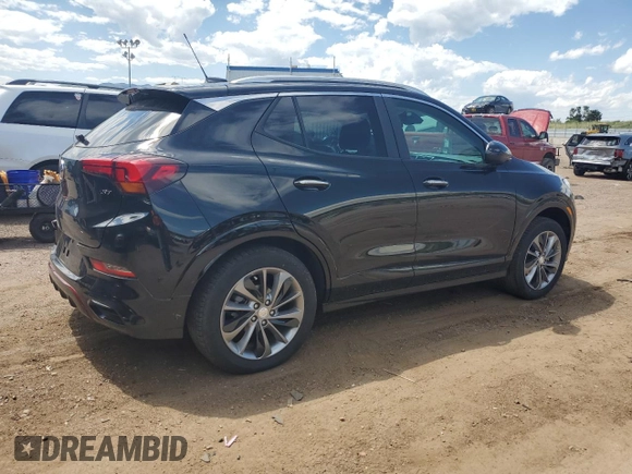2023 Buick Encore GX Select with VIN KL4MMESLXPB115725, listed as a Copart auction lot 61855335 with 28,954 mi miles and Salvage title. Bid and sale history available at DreamBid. Image 3.