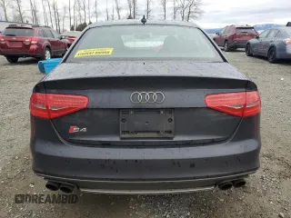 2013 Audi S4 Premium Plus z VIN WAUBGAFL8DA053778, wystawiony jako Copart lot #49816895 z przebiegiem 65 197 mil mil oraz Szkody całkowita. Historia ofert i sprzedaży dostępna na DreamBid. Obrazek 6.