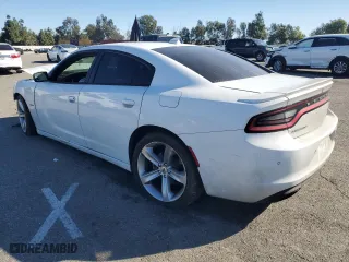 2018 Dodge Charger R/T with VIN 2C3CDXCT7JH205977, listed as a Copart auction lot 83673854 with 0 mi miles and Salvage Title. Bid and sale history available at carsss.com. Image 2.