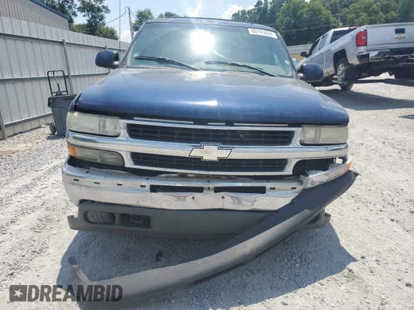 2002 Chevrolet Suburban LT with VIN 1GNFK16ZX2J220847, listed as a Copart auction lot 60745004 with 264,547 mi miles and Salvage Title. Bid and sale history available at carsss.com. Image 5.