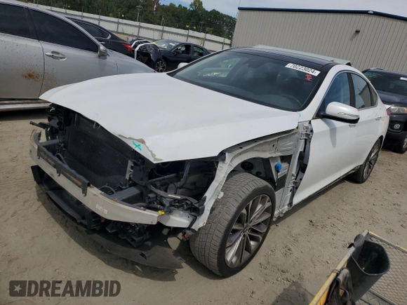 2015 Hyundai Genesis 3.8L with VIN KMHGN4JE3FU033542, listed as a Copart auction lot 70223024 with 137,834 mi miles and Salvage Title. Bid and sale history available at carsss.com. Image 1.
