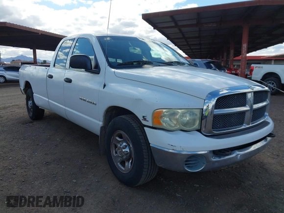 2003 Dodge 2500 ST with VIN 3D7KA28C83G716621, listed as a IAAI auction lot 41792798 with 184,830 mi miles. Bid and sale history available at carsss.com. Image 1.