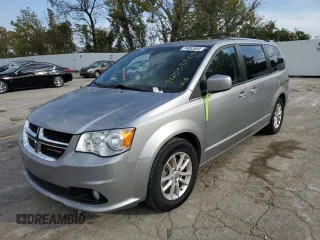 2019 Dodge Grand Caravan SXT with VIN 2C4RDGCG0KR735857, listed as a Copart auction lot 74053504 with 80,269 mi miles and Salvage Title. Bid and sale history available at carsss.com. Image 1.