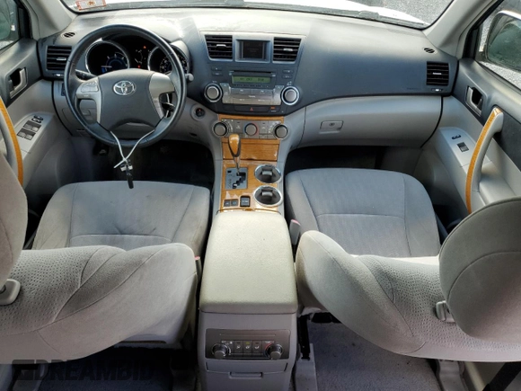 2010 Toyota Highlander Hybrid with VIN JTEBW3EH6A2043847, listed as a Copart auction lot 75411864 with 101,546 mi miles and Salvage Title. Bid and sale history available at carsss.com. Image 8.