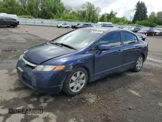 2006 Honda Civic LX with VIN 1HGFA16516L008388, listed as a Copart auction lot 58867925 with 114,746 mi miles and Salvage title. Bid and sale history available at DreamBid. Image 1.