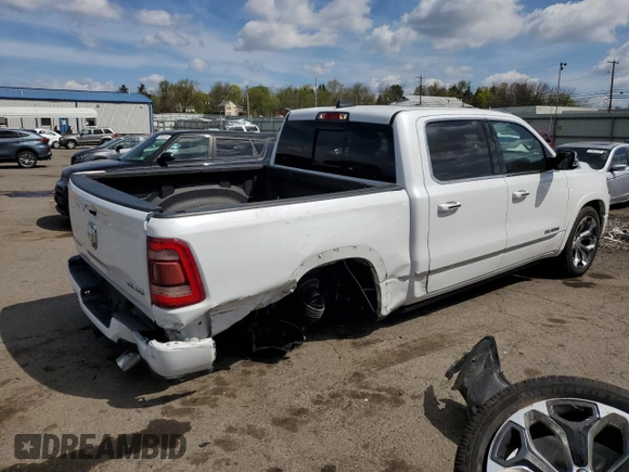 2019 Ram 1500 Limited z VIN 1C6SRFHT6KN694917, wystawiony jako Copart lot #53945635 z przebiegiem 94 954 mil mil oraz Szkoda całkowita • Salvage title. Historia ofert i sprzedaży dostępna na DreamBid. Obrazek 3.