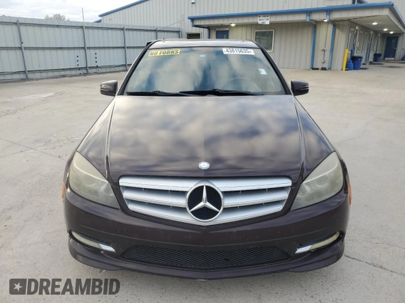 2011 Mercedes-Benz C 350 Sport with VIN WDDGF5GB0BR142564, listed as a Copart auction lot 43815635 with 177,064 mi miles and Clean title. Bid and sale history available at DreamBid. Image 5.