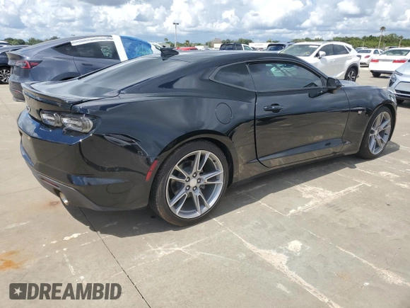 2022 Chevrolet Camaro 1LT with VIN 1G1FB1RS1N0110621, listed as a Copart auction lot 73874564 with 32,555 mi miles and Salvage Title. Bid and sale history available at carsss.com. Image 3.
