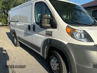2017 Ram ProMaster Cargo with VIN 3C6TRVAG0HE502979, listed as a Copart auction lot 53193755 with 172,857 mi miles and Clean Title. Bid and sale history available at carsss.com. Image 1.