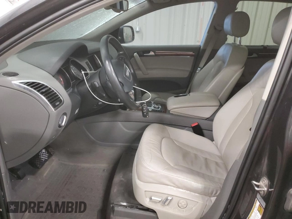 2014 Audi Q7 3.0L TDI Prestige with VIN WA1VMAFEXED011925, listed as a Copart auction lot 46054715 with 186,551 mi miles and Clean Title. Bid and sale history available at carsss.com. Image 7.