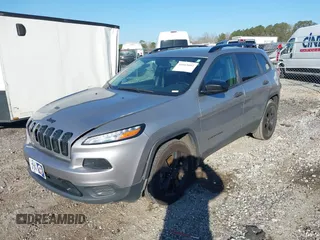2017 Jeep Cherokee Sport with VIN 1C4PJLAB4HW603099, listed as a IAAI auction lot 41663602 with 150,662 mi miles. Bid and sale history available at carsss.com. Image 18.